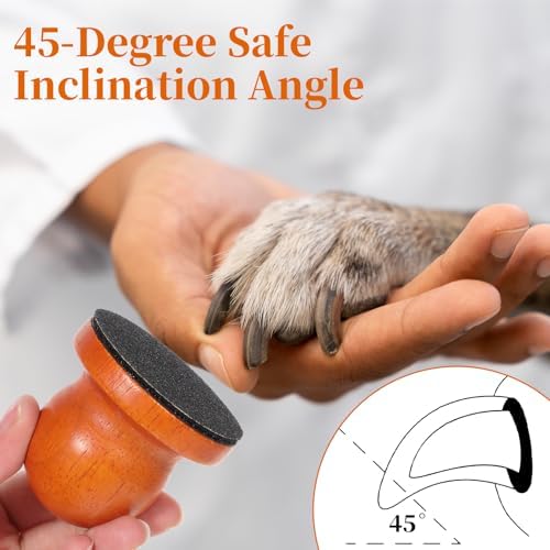 Dog Nail File with Replaceable Filing Disc Dog Nail File Scratch Board - Image 4