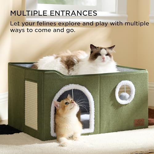 Bedsure Extra Wide Cat House Bed - Image 3