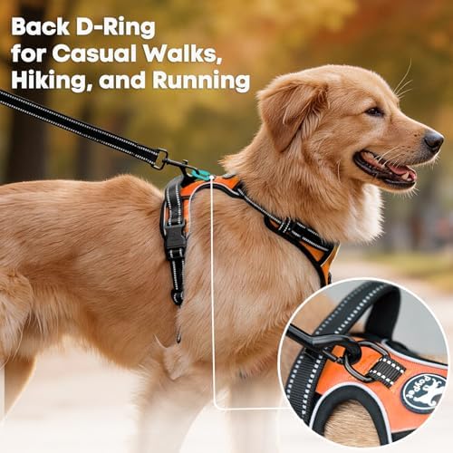 PoyPet No Pull Dog Harness Small, Reflective Vest - Image 3