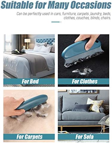 Pet Hair Remover Brush, Double Zigzag Teeth - Image 6