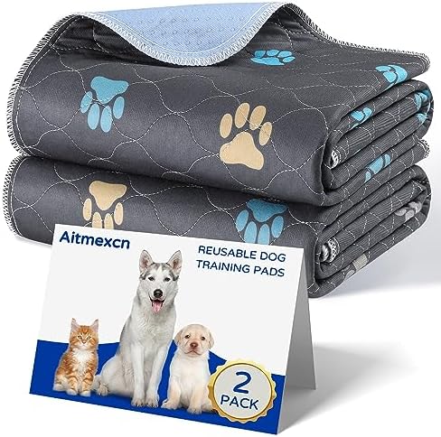 Aitmexcn Washable Pee Pads for Dogs, 2 Pack Extra Large Reusable Puppy Training - Image 6
