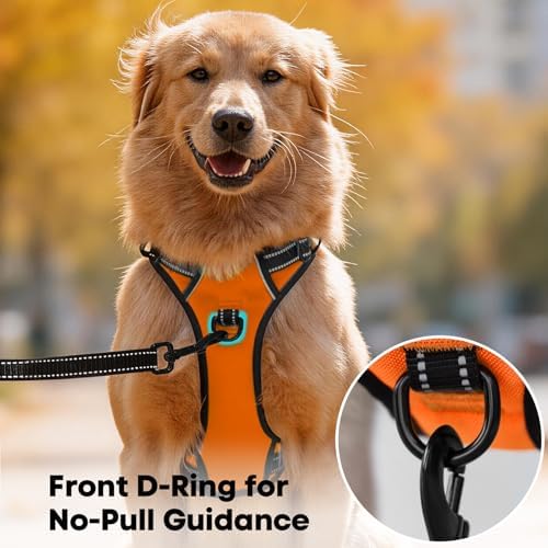 PoyPet No Pull Dog Harness Small, Reflective Vest - Image 2