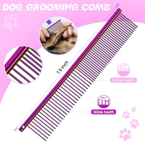 JASON Dog Grooming Scissors Set - 7 in 1 Professional Pet Sharp Shears Kit - Image 5