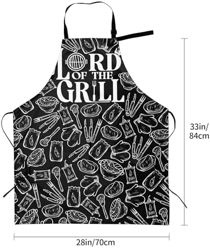 Art Apron with Pocket for Women Men - Image 4