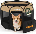 Dog Cat Playpen Indoor Outdoor, Small Animal Crate by MZNZ