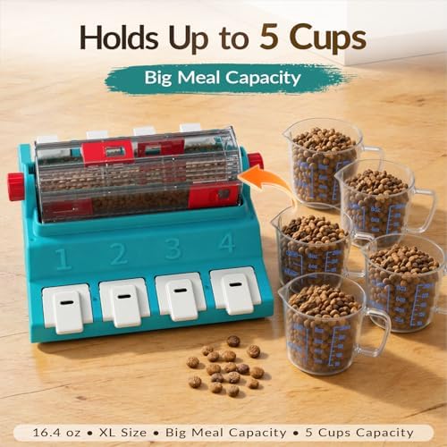 KADTC 2-Level Dog Puzzle Toy Rotating Treat Dispenser - Image 4