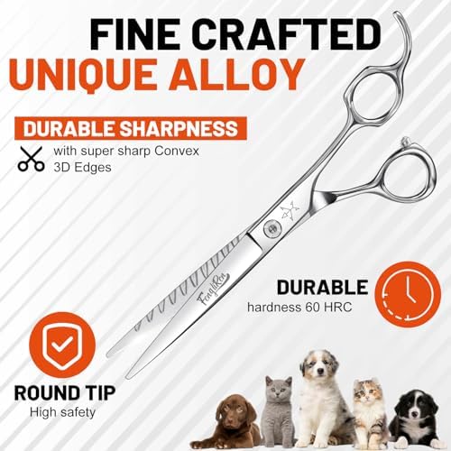 High-end Professional Dog Grooming Scissors Pet Grooming Shears 7 Inches - Image 5