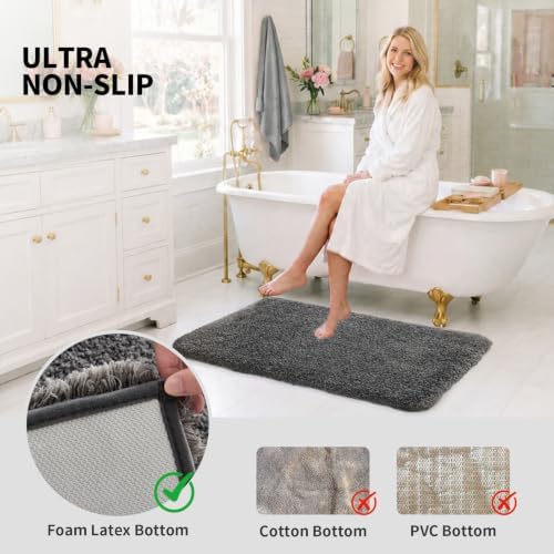 ILANGO Bathroom Rugs 70" × 24", Extra Soft Absorbent Microfiber Bath Rugs - Image 6
