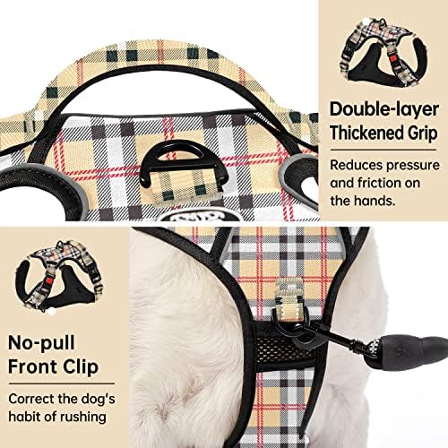 IVY&LANE No Pull Dog Harness for Small Dogs, Reflective Dog Vest Harness - Image 5