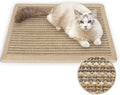 FUKUMARU Cat Scratcher Mat, 23.6 X 15.7 Inch Natural Sisal Cat Scratch Mat by FUKUMARU