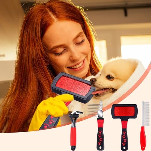 Patelai 4 Pcs Dog Dematting Comb - Image 6