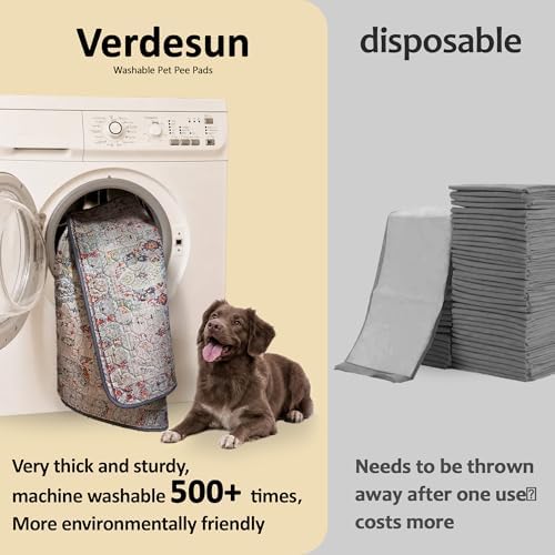Washable Pee Pads for Dogs, Reusable Puppy Potty Training Pads, Ultra-Absorbent - Image 3