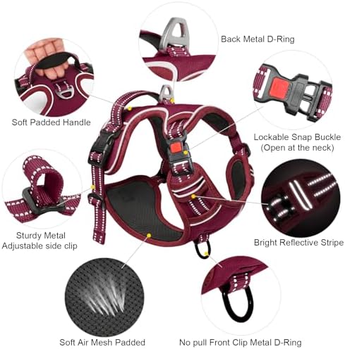 Timos Dog Harness, No Pull Large Sized - Image 4