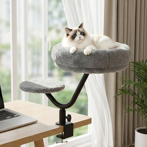 Cat Desk Bed, Desk Cat Bed Attachment by unidevice