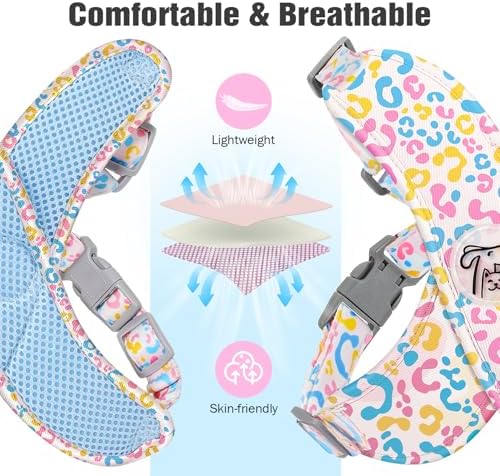Pawaboo Small Dog Harness and Leash Set, Puppy Harness X-Frame Adjustable - Image 5
