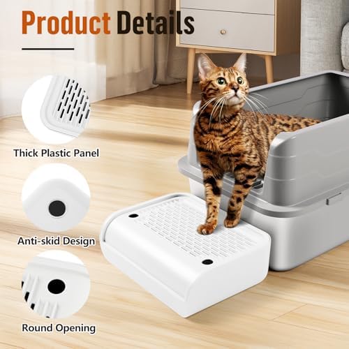 Cat Step for Litter Box, Litter Box Ramp - Image 4