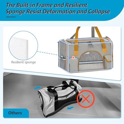 Pesen Soft Cat Carrier, Holds Pets Up to 16 lbs - Image 7