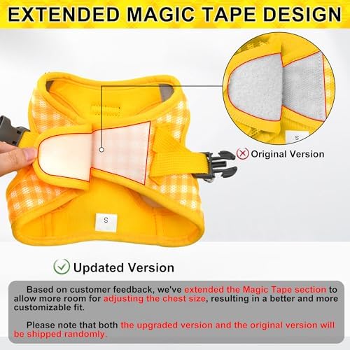 AIITLE Step in Small Dog Harness and Leash Set, Puppy Pet Vest - Image 6