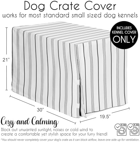 Sweet Jojo Designs 30in. Small/Medium Dog Crate Cover Pet Cage, Kennel Covers - Image 5