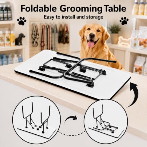 32 Inch Foldable Dog Grooming Table - Image 4