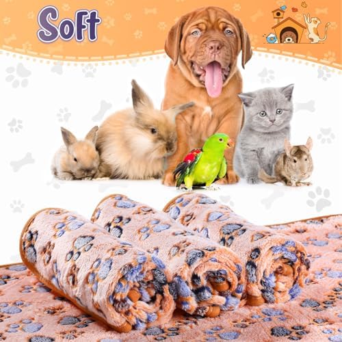 Tatuo 4 Pcs Fleece Dog Blankets - Image 4