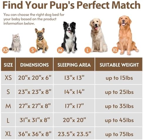 JOLLYVOGUE Calming Small Dog & Cat Bed - Image 7