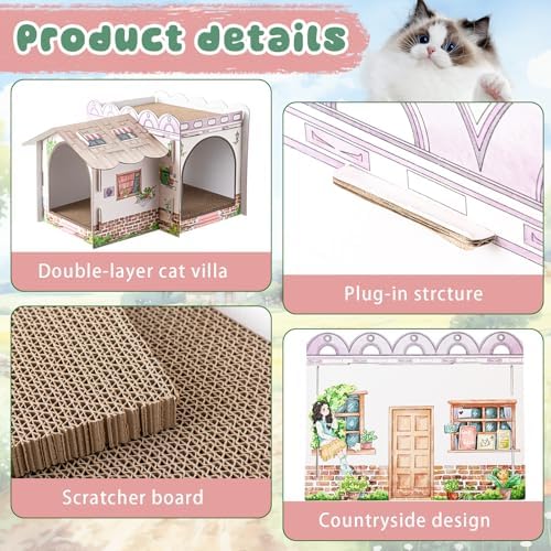 2 Story Cardboard Cat House - Image 3