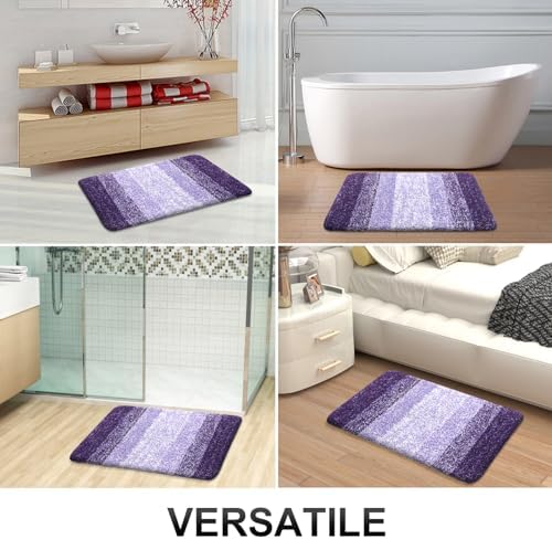 OLANLY Bathroom Runner Rug 54x24, Extra Soft Absorbent Microfiber Bath Rugs - Image 6