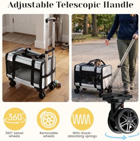 Airline Approved Travel Soft-Sided Carrier - Image 4