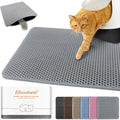 Cat Litter Mat 18"x24", Double Layer EVA litterbox Mat by BLISSSTORM