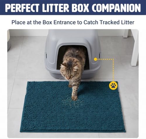 Muddy Mat® | Cat Litter Mat 24"x36", Litter Trapping Mat, Super Absorbent - Image 3