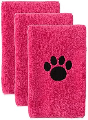 Bone Dry Pet Grooming, Embroidered Microfiber Towel Drying Collection, by BoneDry