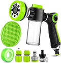 Dog Washing Hose Attachment, 8-in-1 Sprayer Mode Garden Hose Nozzle by YCCOKJJ