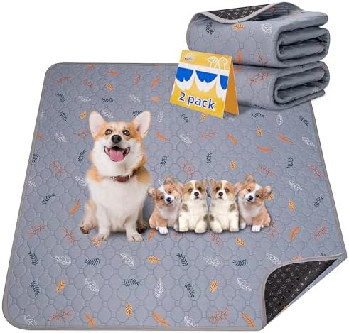 Sunheir 2-Pack Extra Large Reusable Dog Mat by SUNHEIR