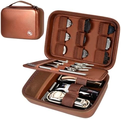 Boobowl Barber Accessories Bag for Clippers and Supplies, Hair Clipper Box by BOOBOWL