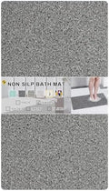 0.6" Extra Thick Non Slip Shower Mat, PVC Loofah Shower Mat by Rzoysia