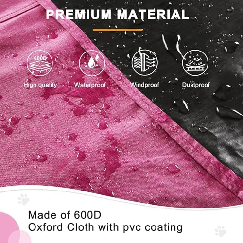 HiCaptain 48-Inch Dog Crate Cover - Image 2