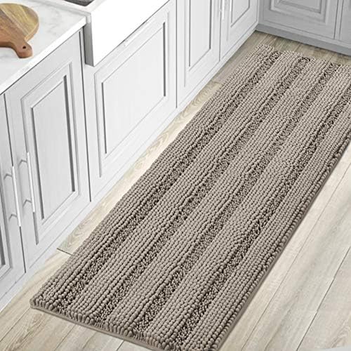 H.VERSAILTEX Bathroom Rugs Bath Mat Runner Rug Non Slip Kitchen Rug Extra Long by HVERSAILTEX