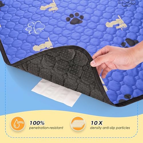 WanpeeGoo Washable Pee Pads for Dogs, Waterproof, 32 x 52 in, 2 Pack - Image 3