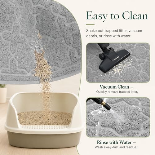 Yimobra Cat Litter Mat, Waterproof Litter Trapping Mat - Image 5