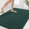 Smiry Bathroom Rugs 40X32, Extra Soft Rubber Backing Chenille Bath Mats by Smiry