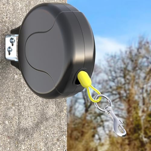 30FT Wall Mount Retractable Dog Tie Out Cable by PAWSTATION