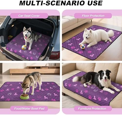WanpeeGoo Washable Pee Pads for Dogs, Waterproof, 36 x 54 in, 2 Pack - Image 5