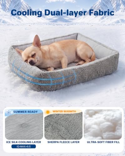 Cooling Dog Bed for Small Medium Dogs - Image 5