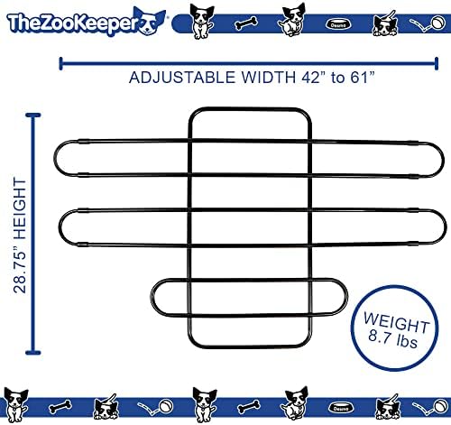 The ZooKeeper Original Zookeeper Car, and Truck Adjustable Dog Barrier - Image 5