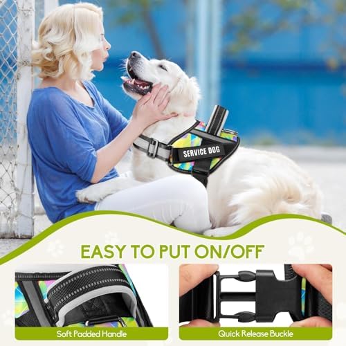 Service Dog Vest Harness and Leash Set, Animire in Training Dog Harness - Image 3