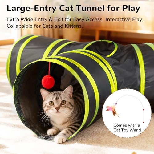 Tempcore Cat Tunnel, 3-Way Collapsible Toy - Image 4