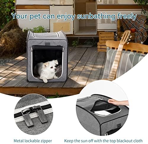 Petsfit Pop Up Dog Crate, Collapsible Dog Kennel, Lightweight&Portable Pet Cage - Image 6