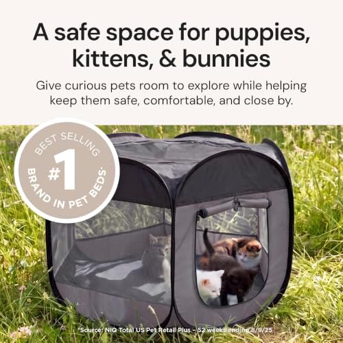 FurHaven Soft-Sided Dog & Cat Playpen, Portable Foldable Indoor & Outdoor Pet - Image 2