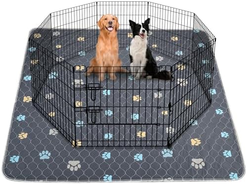 Washable Pee Pads for Dogs, 2 Pack by Aitmexcn